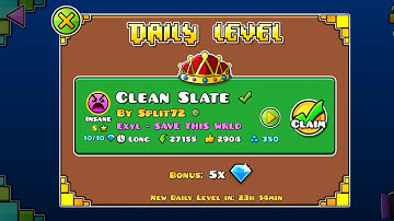 #2548 Clean Slate (by Split72 & Peter) [100%]
