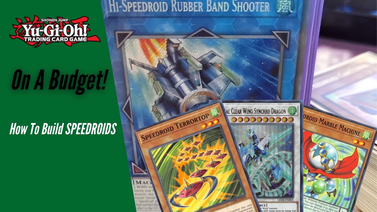 This YuGiOh Combo deck is INCREDIBLY Cheap! How to Build Speedroids