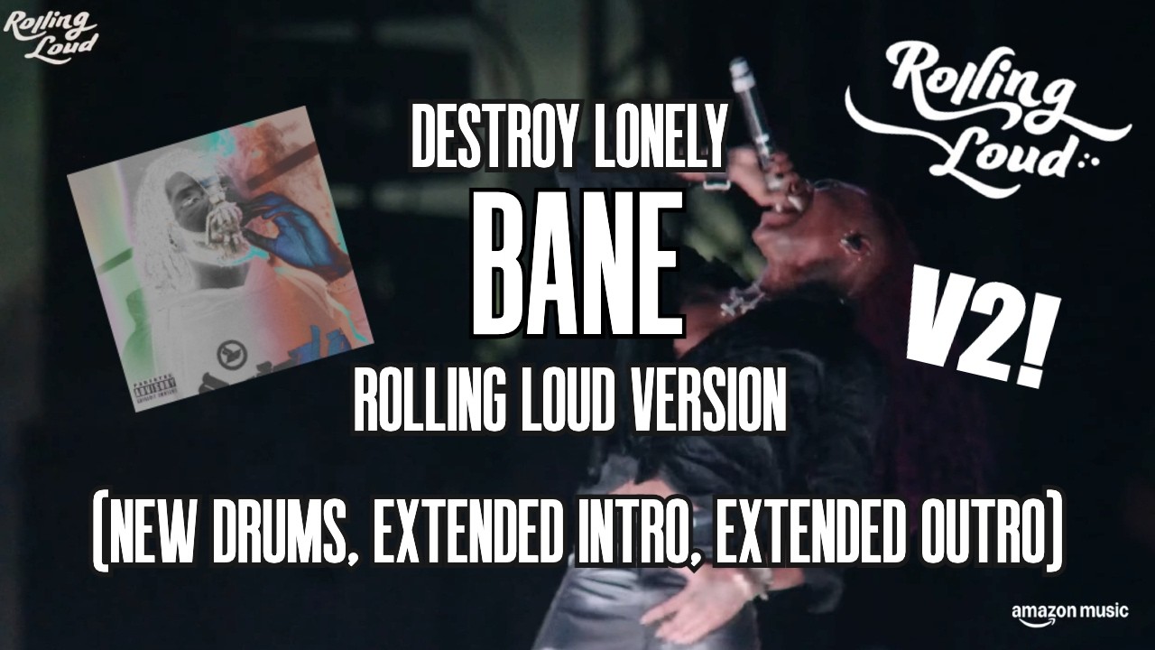 [V2 - BASS BOOSTED] Bane - Destroy Lonely (ROLLING LOUD ORLANDO 2026 ...