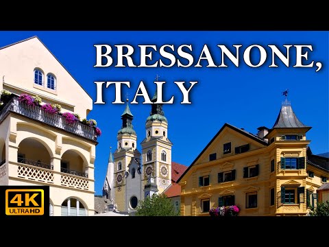 [4K] Walking tour in BRESSANONE (Brixen) , Trentino Alto Adige, Italy