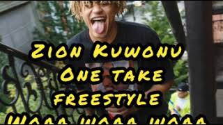 Zion Kuwonu one take freestyle woaa woaa woaa 💖💖