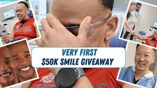 $50,000 Smile Makeover… FREE (His Reaction Says It All)