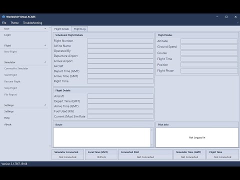 Worldwide tutorial for our ACARS system