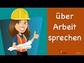 Learn German | German Speaking | Meine Arbeit | My work | Beruf | Profession | Sprechen - A1