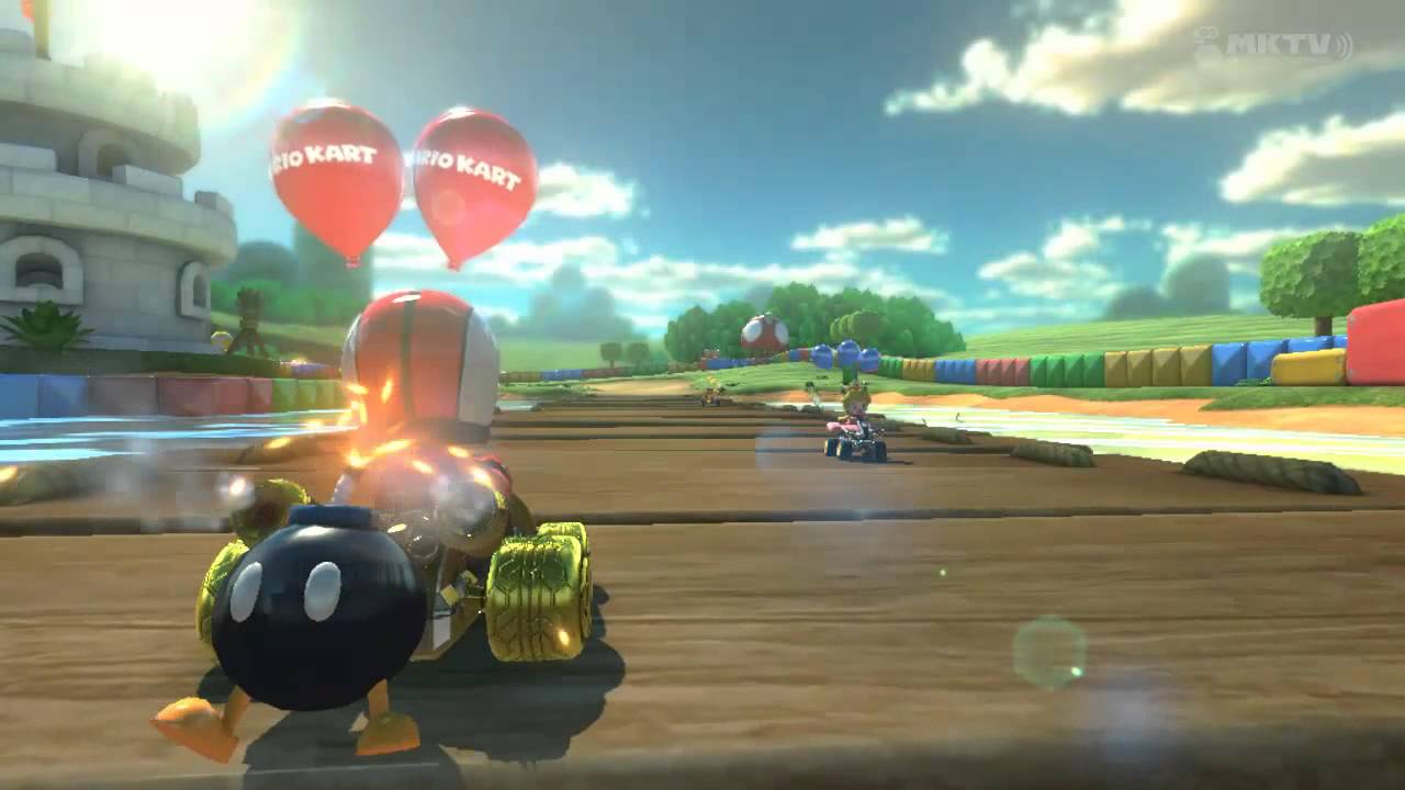 Mario Kart 8 Funny Balloon Fight YouTube