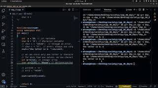 Char Array, int Array || OOP || C+++