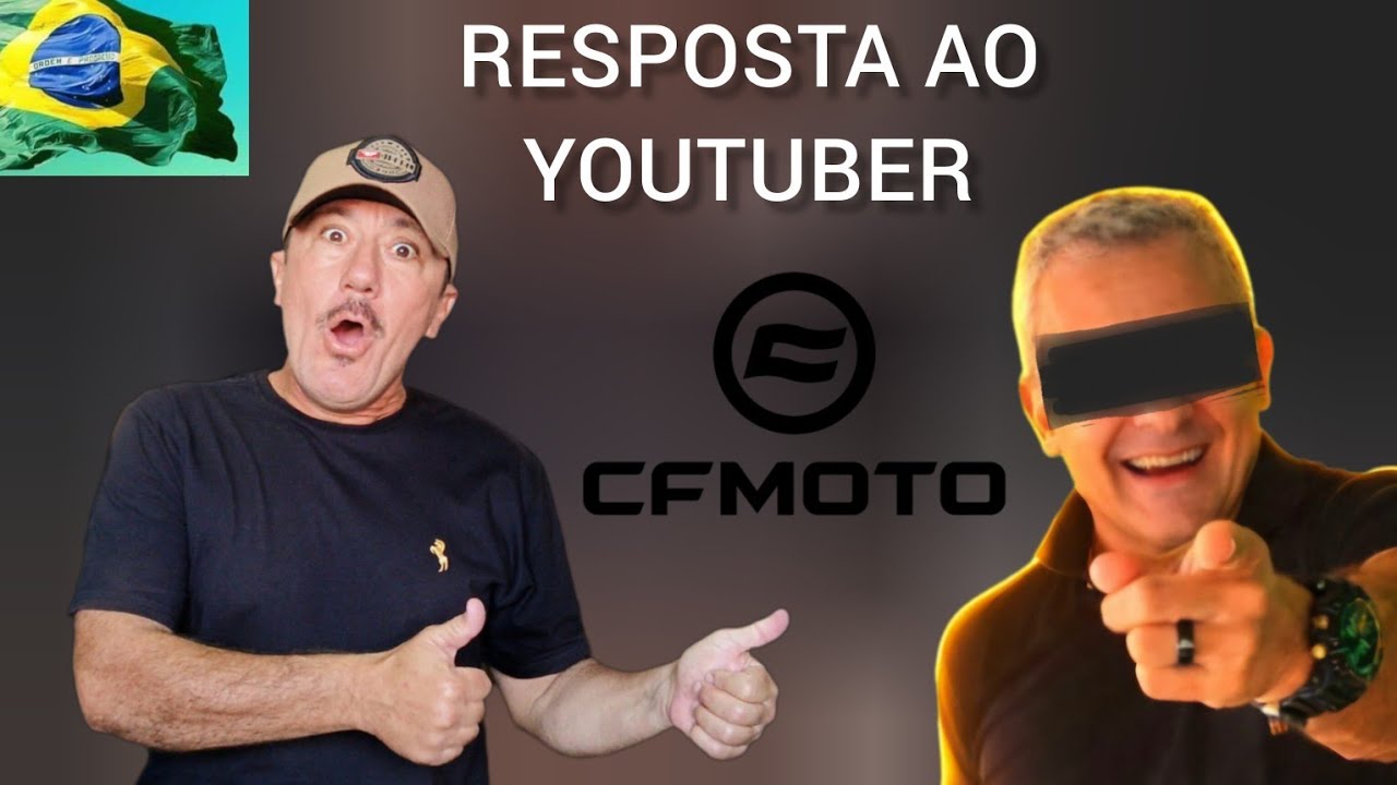 RESPOSTA A TRETA COM YOUTUBER CFMOTO E SBM