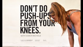 How To PROPERLY Scale The Push-UP