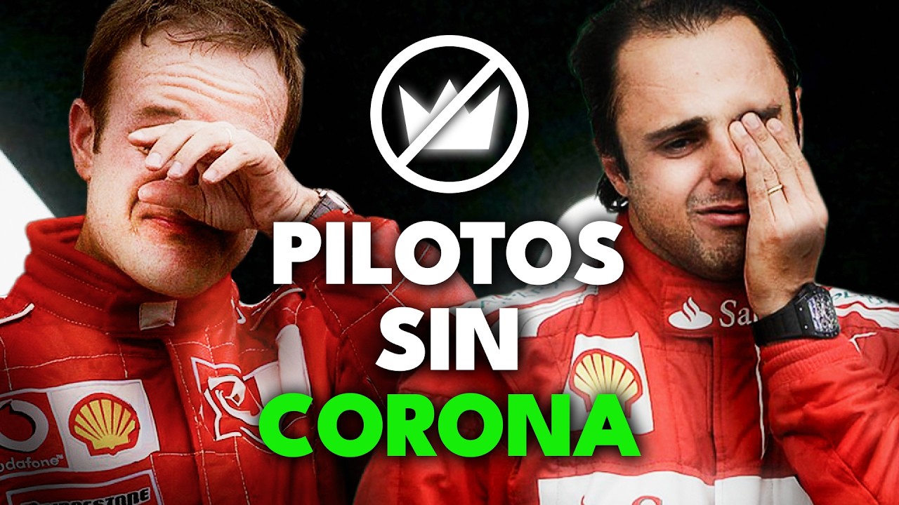 10 GRANDES casi CAMPEONES de F1 que PERDIERON el MUNDIAL por POCO