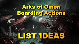 Boarding Actions! Writing lists and building a Boarding Party!
