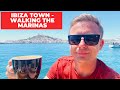 Ibiza Town  Where Is Everyone? A Cafe Crawl Walking From Marina Botafoch To Dalt Villa