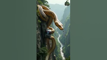 Mind-Blowing AI: Hyper-Realistic Jungle Snakes Brought to Life #snake #giantpython #youtubeshorts