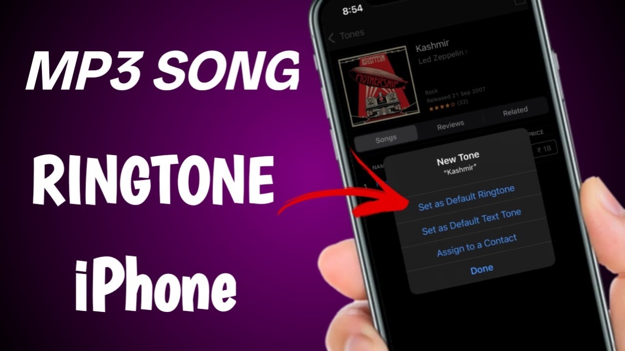 How to Set Any Song as Your Ringtone on iPhone - YouTube