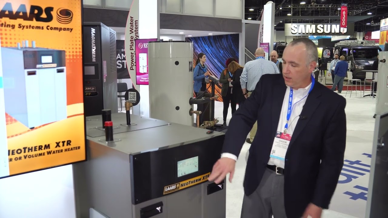LAARS Heating Systems - NeoTherm XTR - AHR 2023 - YouTube