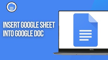 How To Insert Google Sheet Into Google Doc