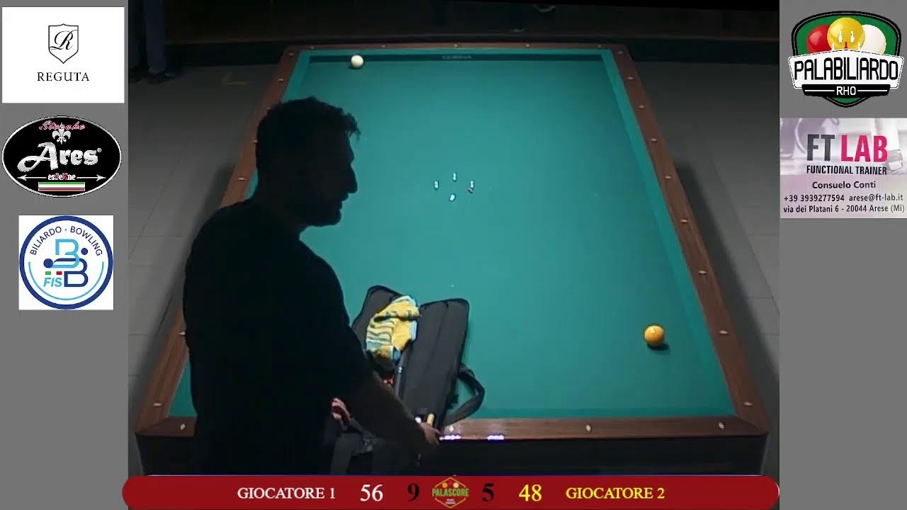 28 SETTEMBRE 2026 - LOPEZ VS SAGNELLA - PALABILIARDO RHO