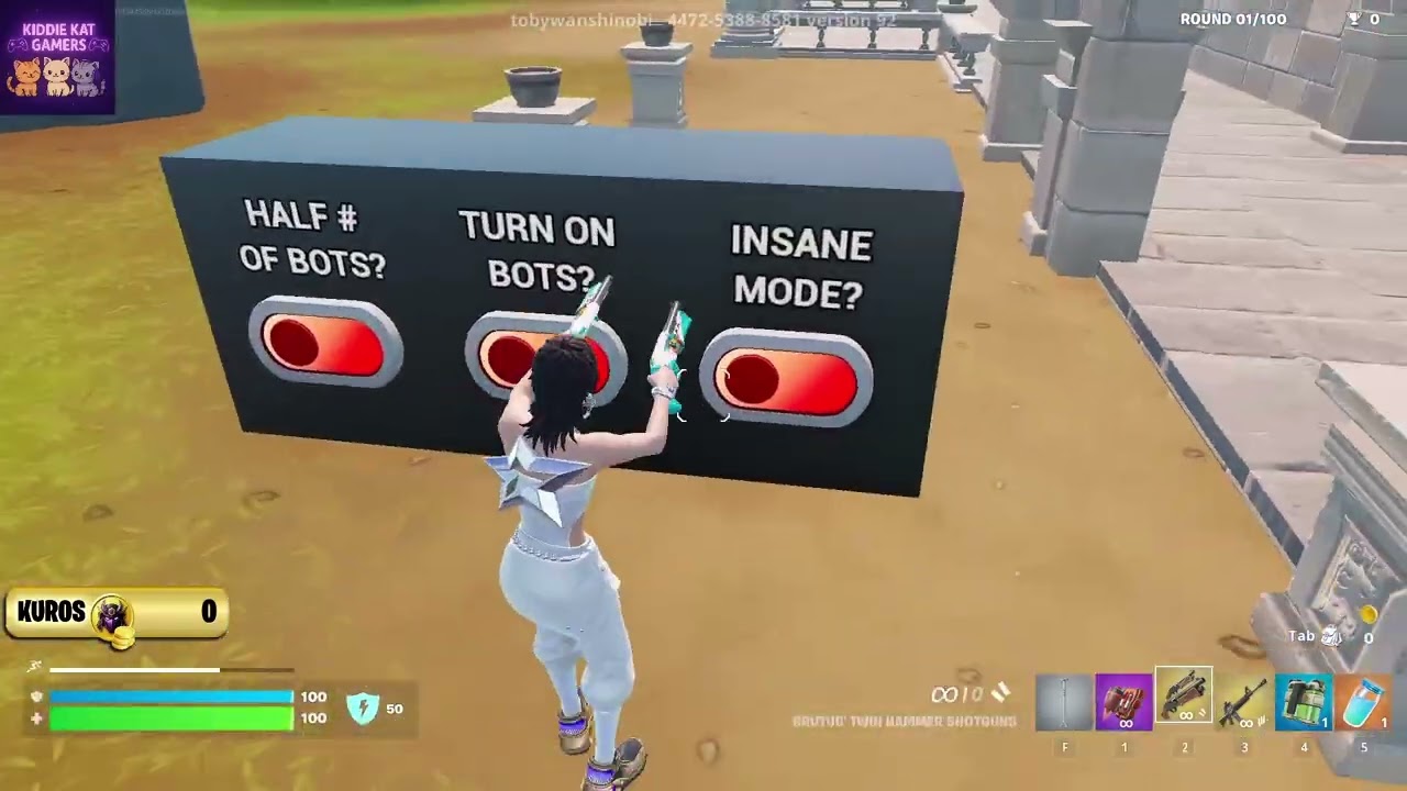 Fornite Shinobi's Map in training!