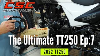 The Ultimate TT250 - Episode 7 - Chain & Sprocket