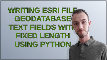 Gis: Writing ESRI File Geodatabase text fields with fixed length using Python