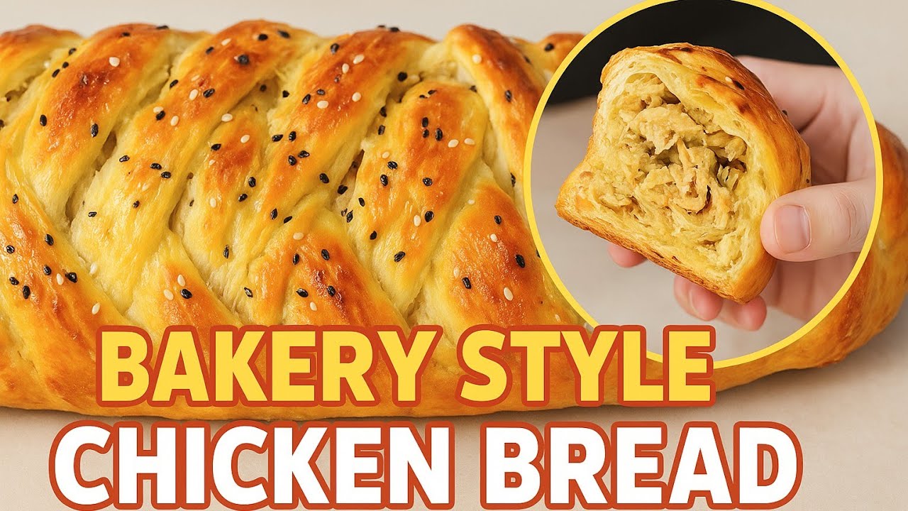 Bakery Style Chicken Bread Recipe l Easy Homemade Chicken Bread Recipe ...