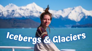 We Saw ICEBERGS & GLACIERS!  BOAT TRIP of Los Glaciares National Park in Patagonia, Argentina