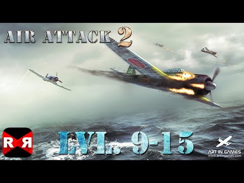 AirAttack 2 Lvl. 9-15 (By Art In Games) - iOS / Android - Gameplay Video