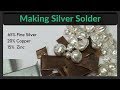 How to Make  Your Own Easy Silver Solder
