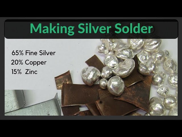 How to Make Your Own Easy Silver Solder 