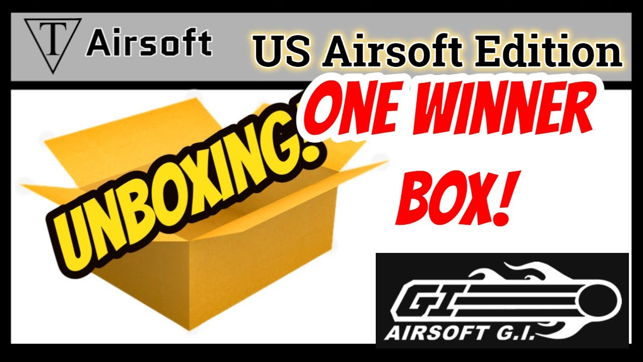 Unboxing Airsoft GI Mystery Box US Airsoft Edition YouTube