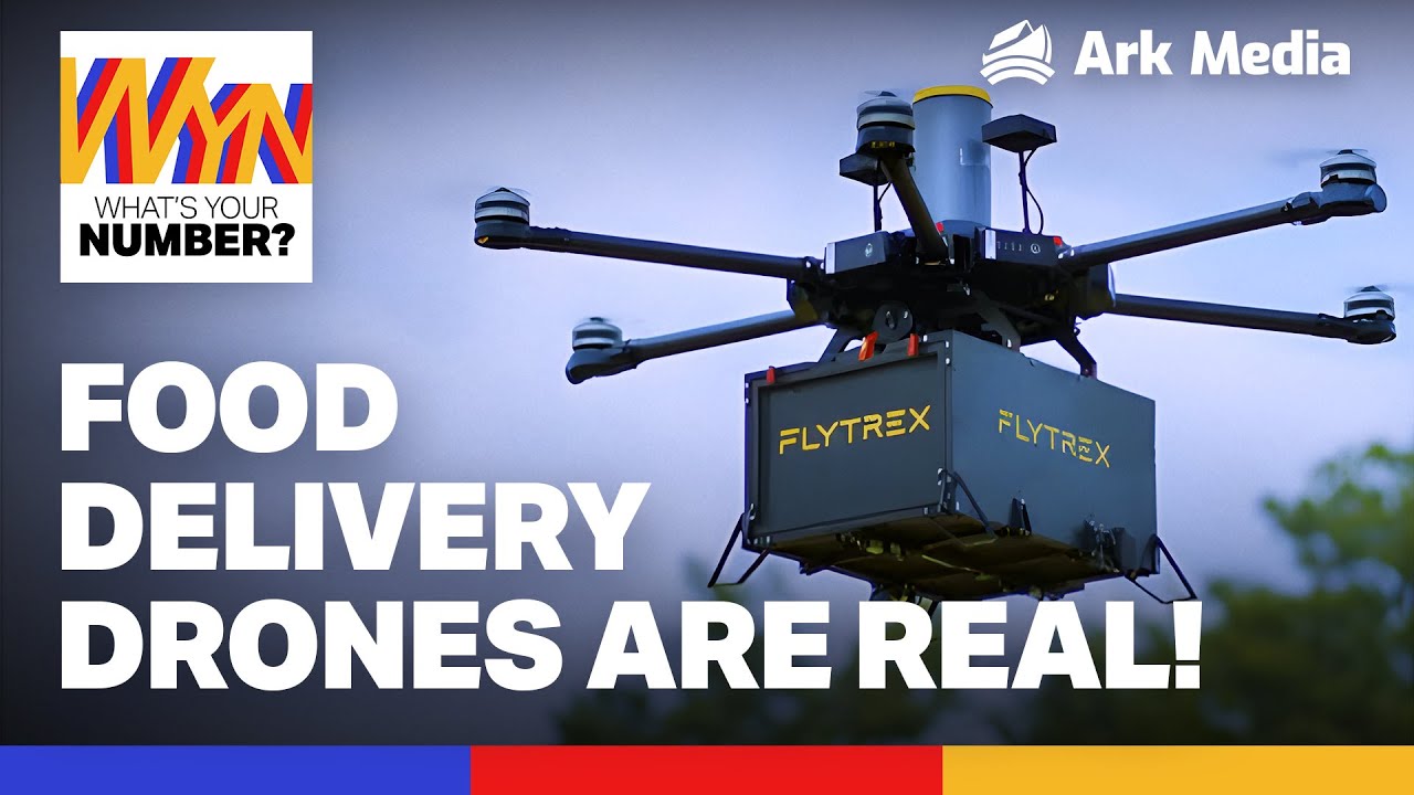 Not a Pie In The Sky: Food Delivery Drones Are Real! - YouTube