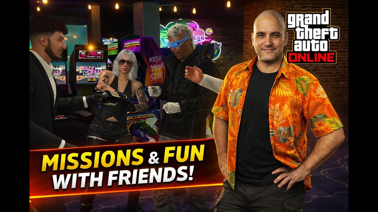 🔴 AO VIVO: GTA Online | Missões com Amigos e Muita Ação