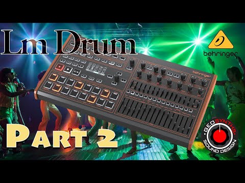 Behringer LM Drum - Part 2 - Direct Outs and Sampling.