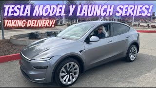 Taking Delivery of Our New Tesla Model Y Launch Series!