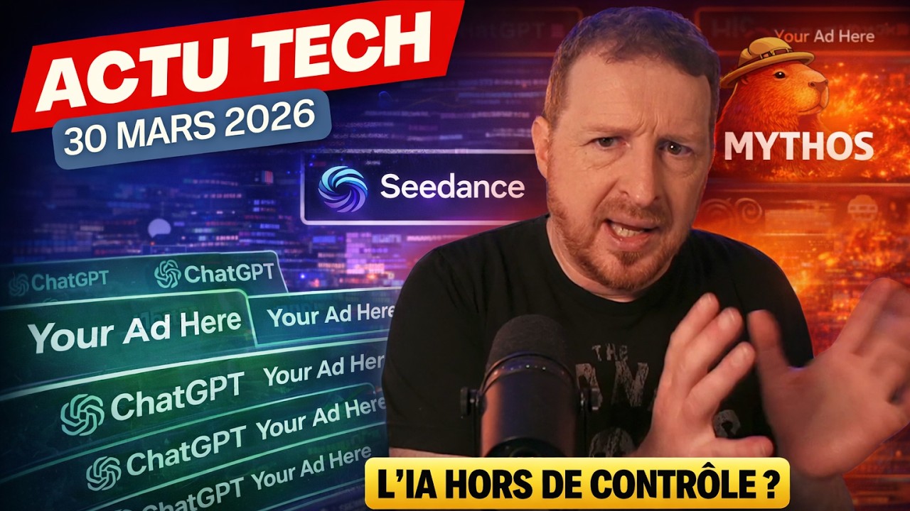 Seedance, Mythos, et la pub: l'IA hors de contrôle ?