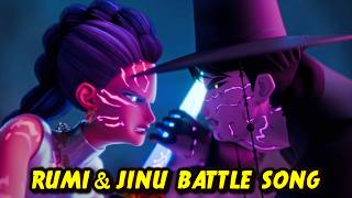 RUMI VS JINU BATTLE SONG - Hunter’s Mantra | KPop Demon Hunters Animation |【By MilkyyMelodies】