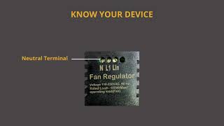 Fan Dimmer Touch Switch - Installation Video