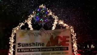 Sunshine Ace Christmas parade Naples FL