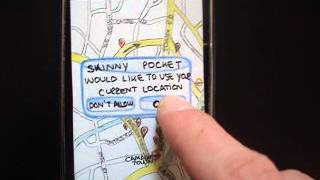 Paper Prototyping iPhone App - Skinny Pocket