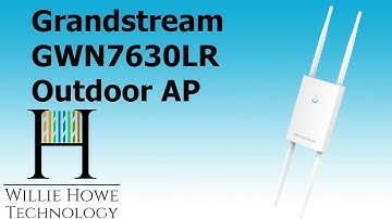 Grandstream Networks GWN7630LR Outdoor AP Intro