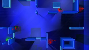 Frozen Synapse: SSSeraph (green) vs Ravores (red) - Extermination