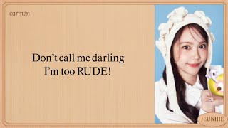 Hearts2Hearts RUDE! Easy Lyrics