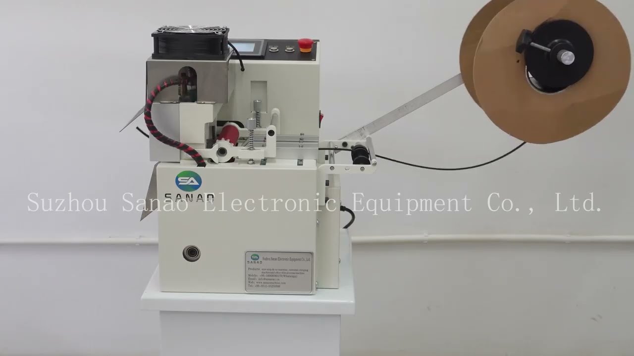 Fully Automatic Hot Knife Tube Cutting Machine Specially Designed for Cutting Nylon Braided