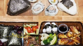 Sushi -  Oniguiri   - temaki roll hecho en casa
