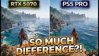 This Shouldn’t Look Like This…RTX 5070 vs PS5 Pro -Look Closer 👀