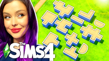 Building a House Out of a Jigsaw Puzzle?!? Sims 4 Build Challenge