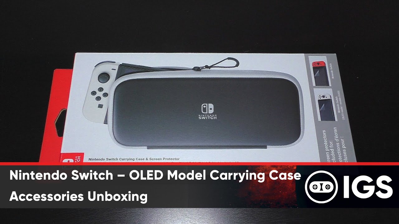 Nintendo Switch – OLED Case | Accessories Unboxing - YouTube