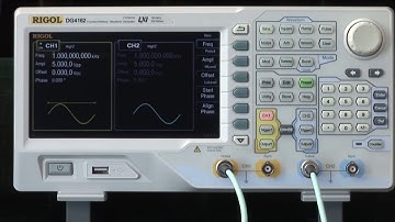 RIGOL DG4000 - Noise Superposition Function by Saelig