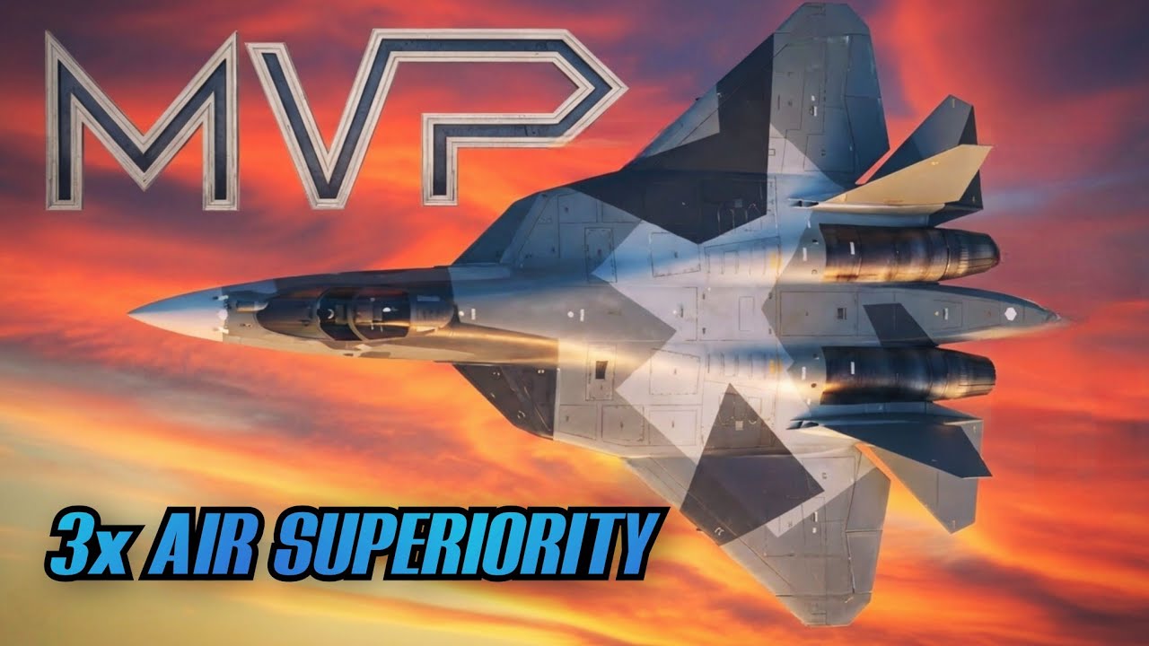 Metalstorm Su57 MVP Gameplay - Level 20 -  Air Superiority