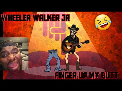 Wheeler Walker Jr | Finger up my Butt (Reaction)  #firstreaction #wheelerwalkerjr