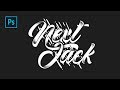 How to Create Lettering Fast Text Effect in Photoshop - Photoshop Tutorials